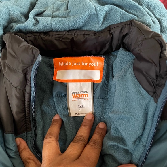 OPERATION WARM KIDS JACKET - Picture 2 of 2